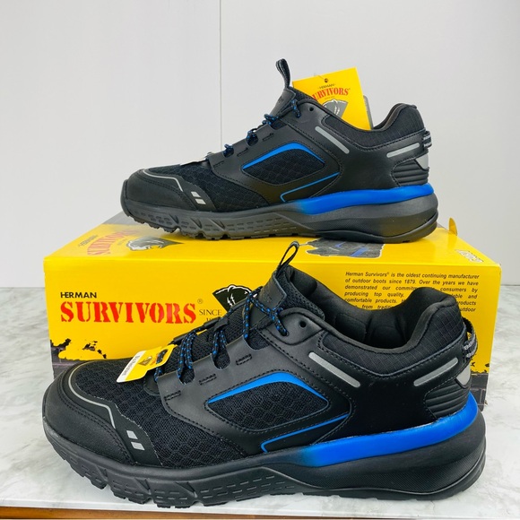 Herman Survivors Women 11 Cassle Composite Toe Work Shoes Slip Oil Resistant New - Picture 8 of 9